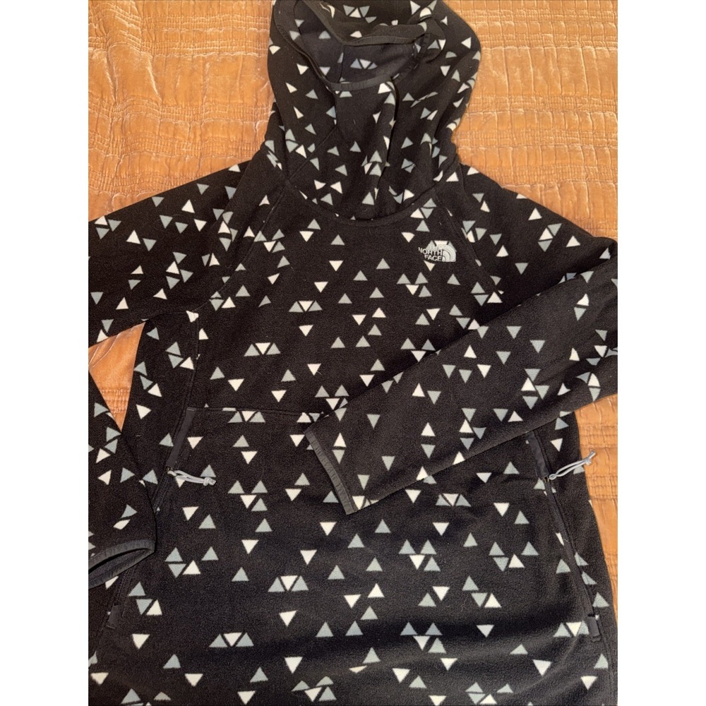 The North Face Glacier Alpine Pullover Women's Size S Geometric Fleece Hoodie